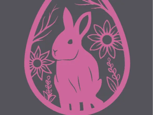 rabbit pendant