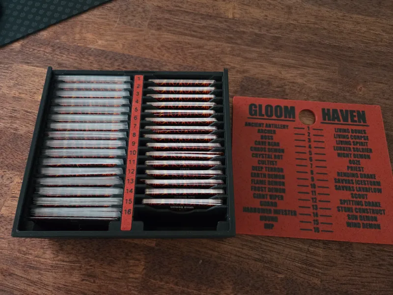 Gloomhaven 2nd Edition Monster Ability Card Box