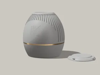 eAshtray for heated tobacco Egg