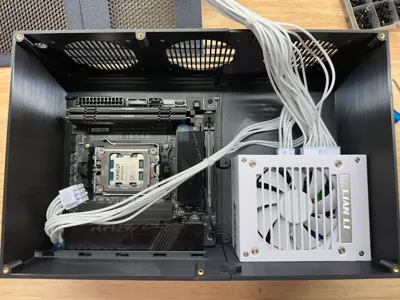 Mini ITX SFX No GPU Computer Case