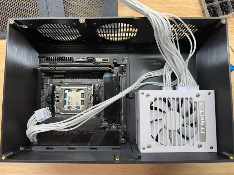 Mini ITX SFX No GPU Computer Case