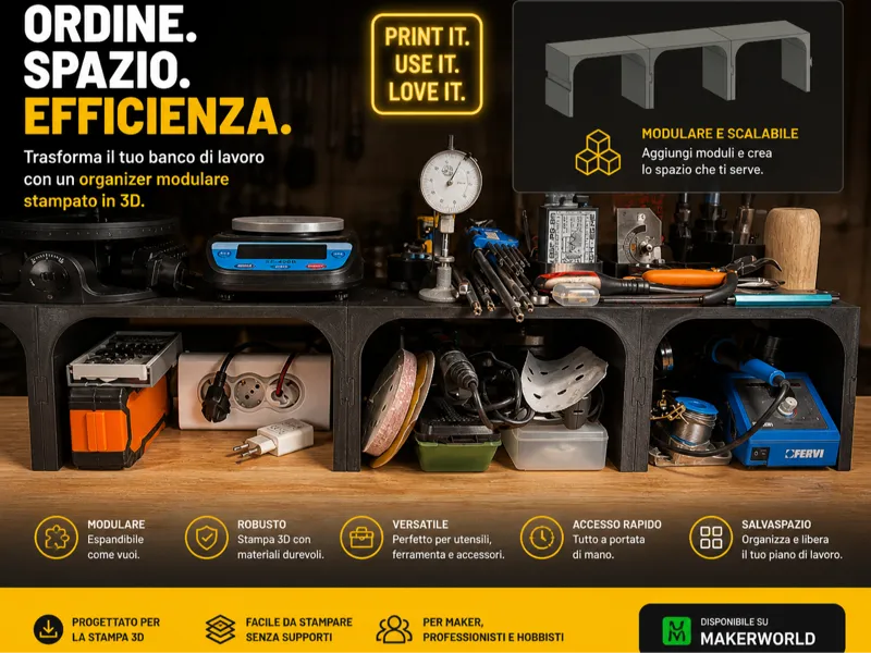 ORGANIZZATORE SPAZI LABORATORIO