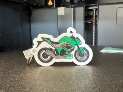 Kawazaki Z800 Keychain