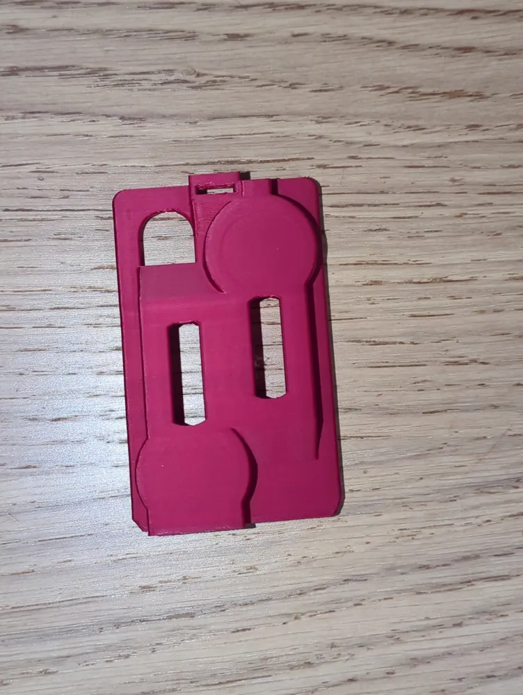 ID Badge Holder w/ 2 RSA Tokens by bmbuser MakerWorld: Download Free 3D ...