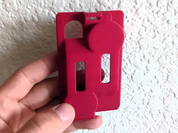 Porte-badge avec emplacement pour 2 tokens RSA