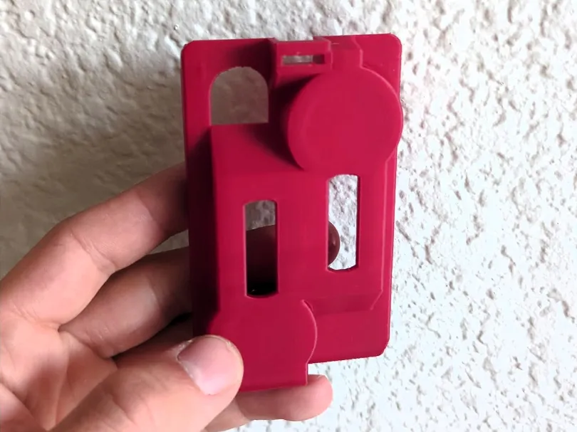Porte-badge avec emplacement pour 2 tokens RSA