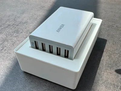 Gridfinity Anker PowerPort 5 Organizer