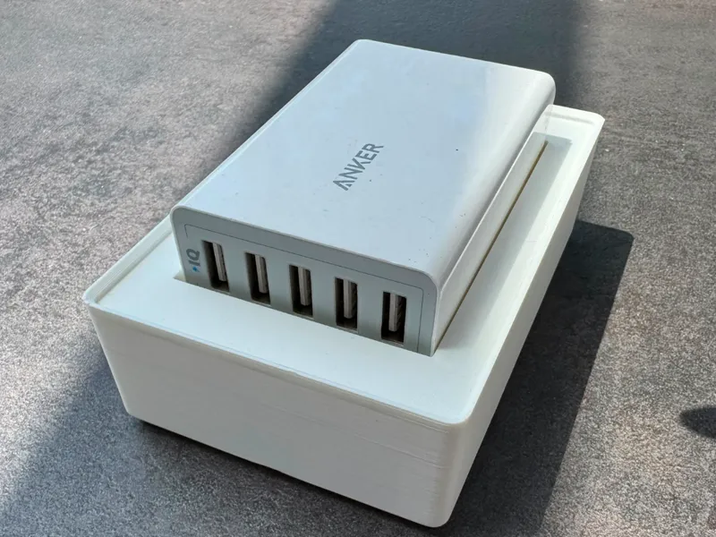 Gridfinity Anker PowerPort 5 Organizer