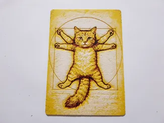 GATTO VITRUVIANO hueforge