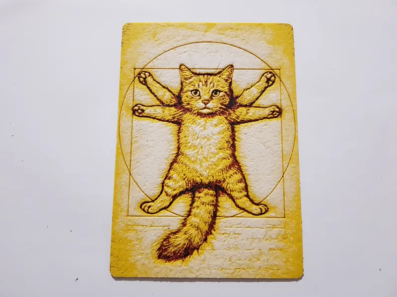 GATTO VITRUVIANO hueforge