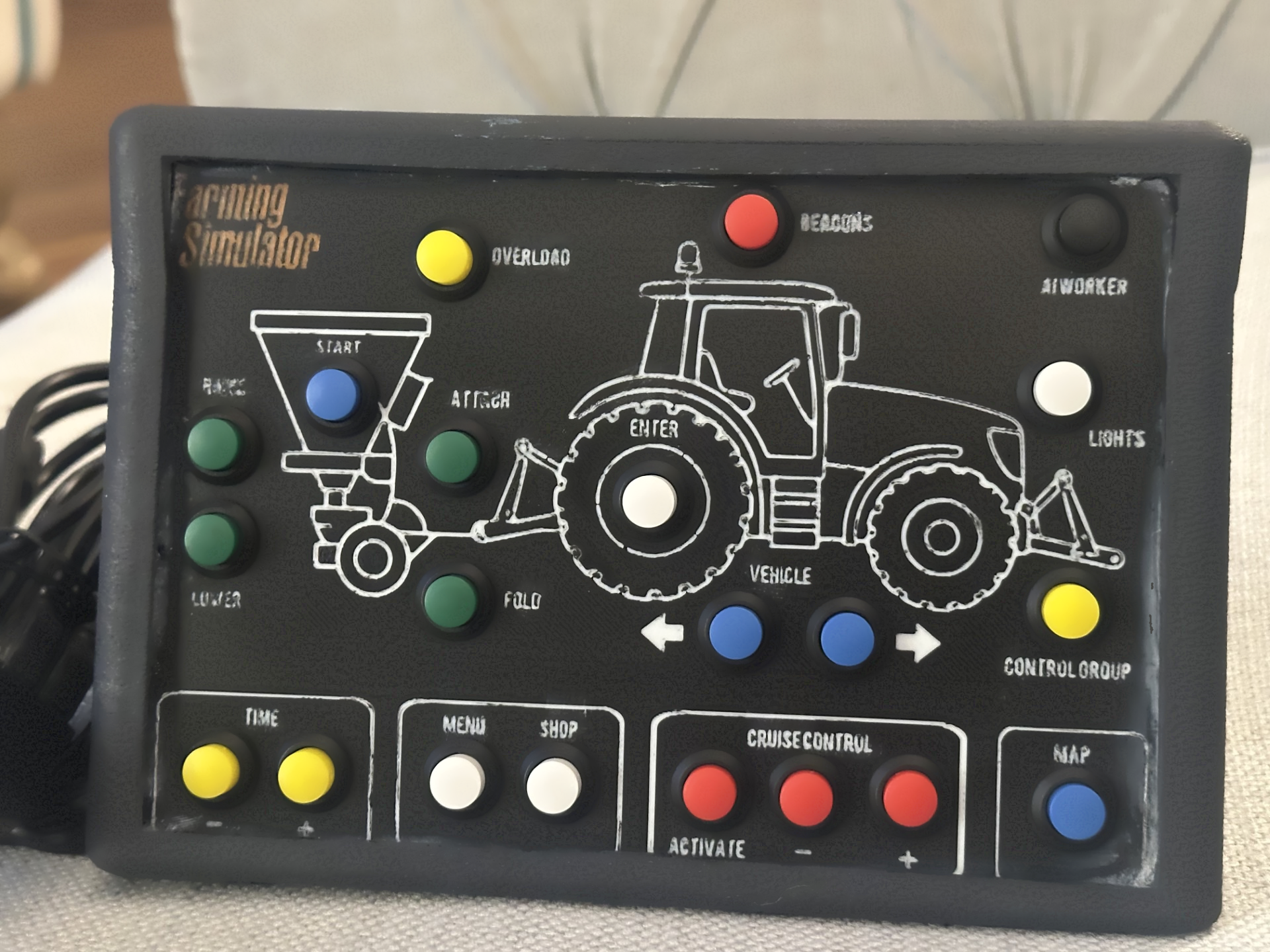 Farming Simulator control panel / Button Box