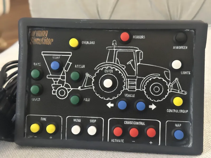 Farming Simulator control panel / Button Box