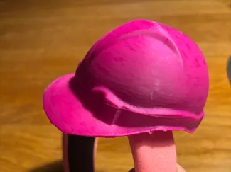 construction helmet for headband