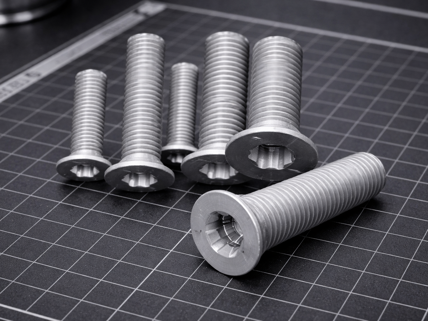 Senkschrauben mit Innensechsrund (Torx)