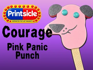 Courage "Pink Panic Punch" Printsicle