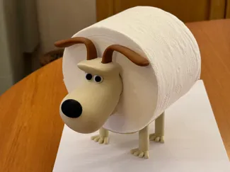 Porta rotolo di carta igienica Gromit