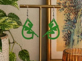 Pendientes aretes Campanilla Tinker Bell Disney