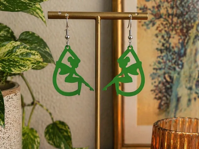 Pendientes aretes Campanilla Tinker Bell Disney
