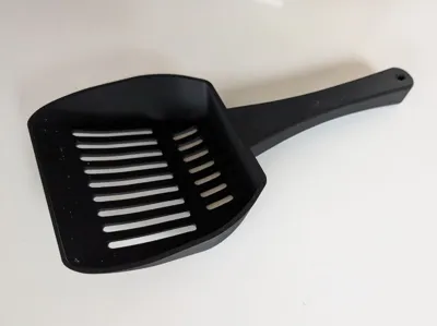 Cat litter scoop