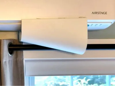 Ultimate Air Conditioner Flared Air Deflector