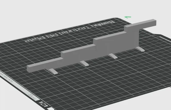 Rail waterfall pour fingerskis