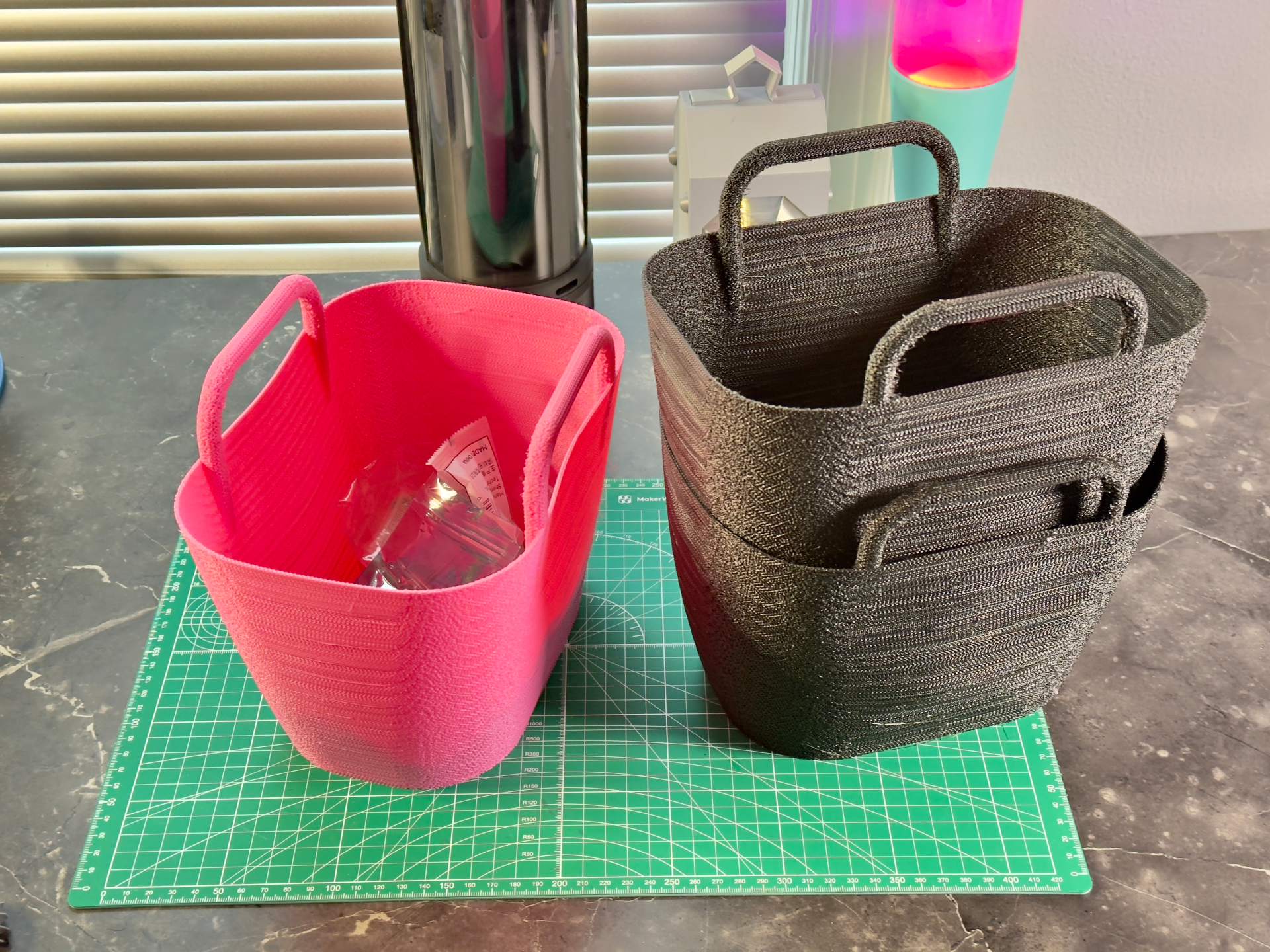 Infill Only Stackable Flexible Project Organizers