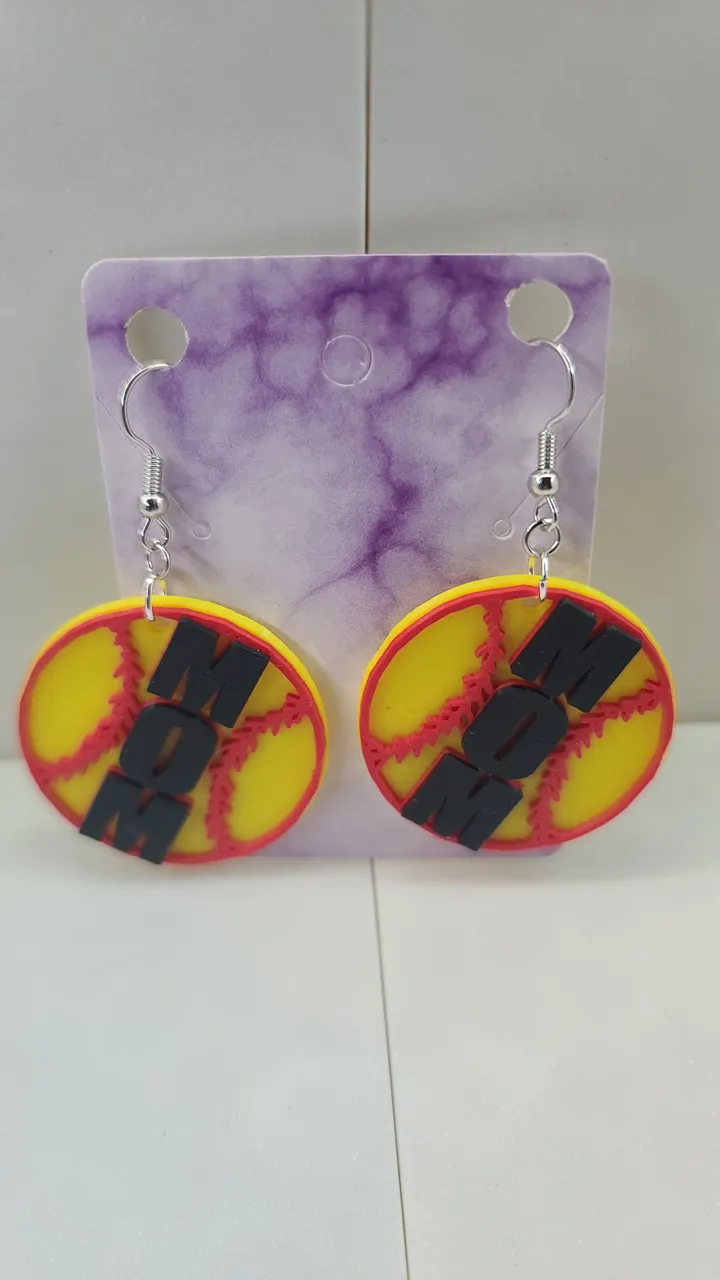 Mom Sport Earrings view 2