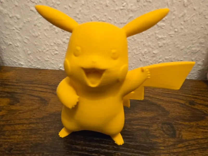 Classic Pikachu Figure - Cute Pokemon Statue