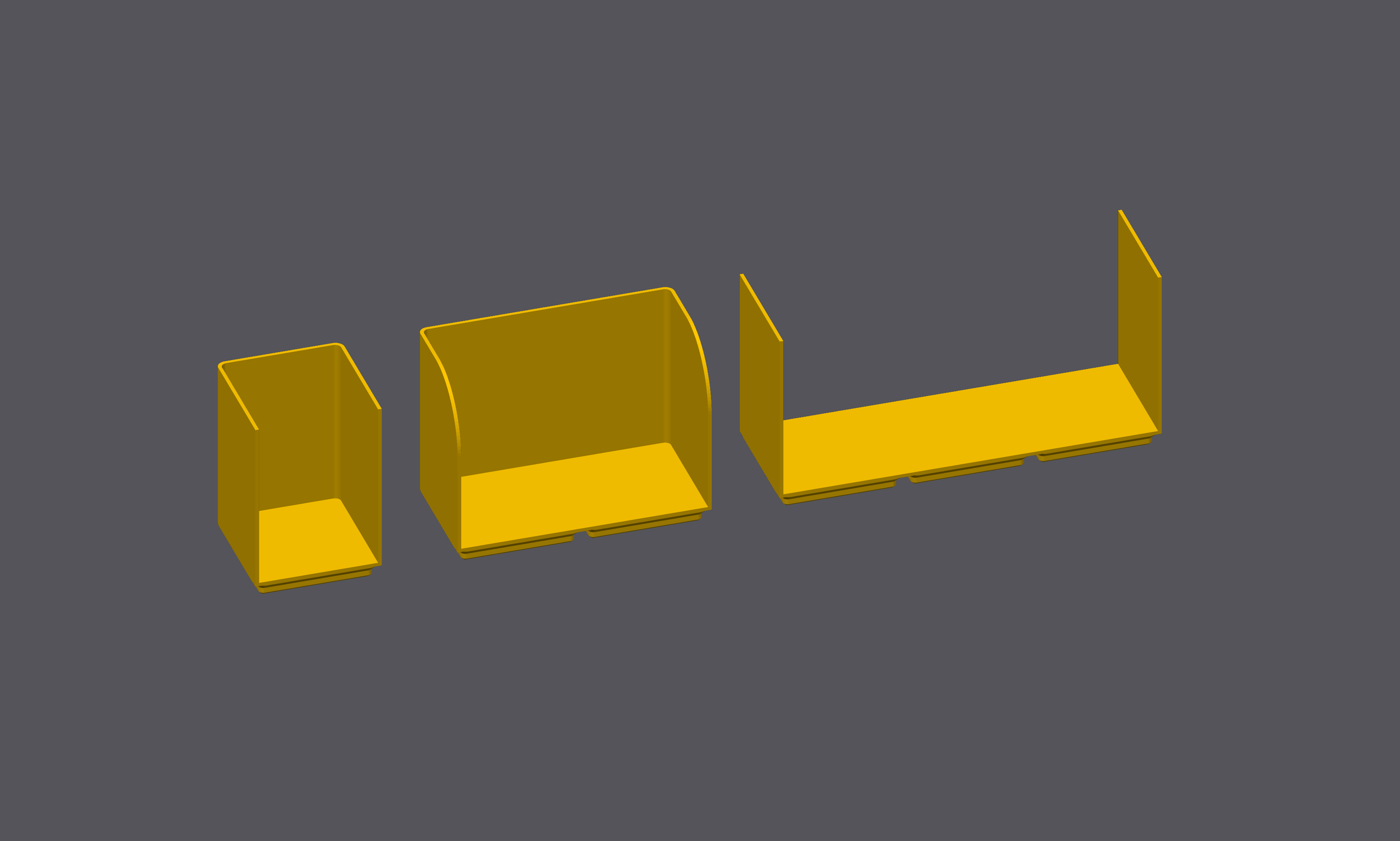 Miniatura 5 do modelo 3D Binfinity: Modular Gridfinity Bin System