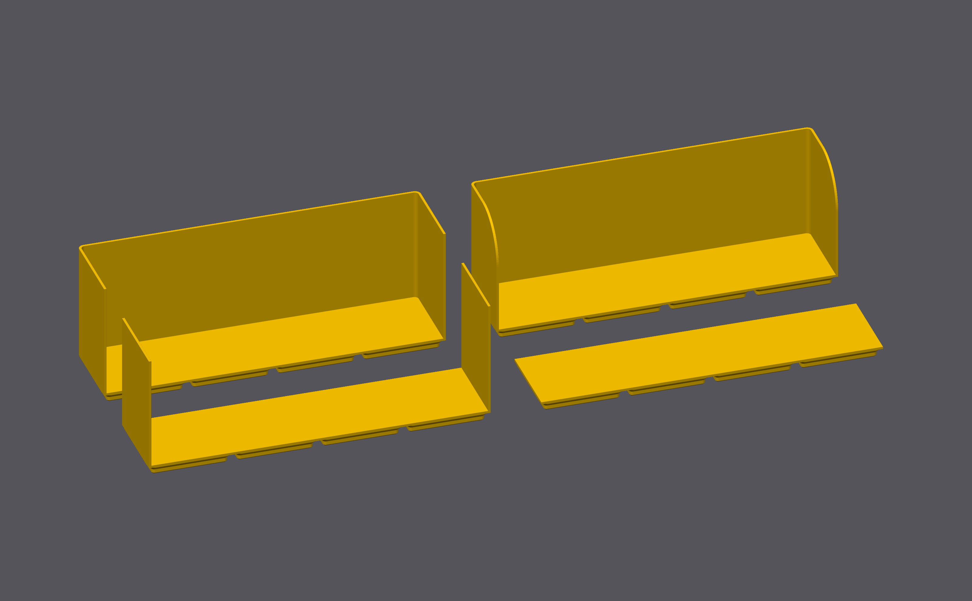 Miniatura 6 do modelo 3D Binfinity: Modular Gridfinity Bin System