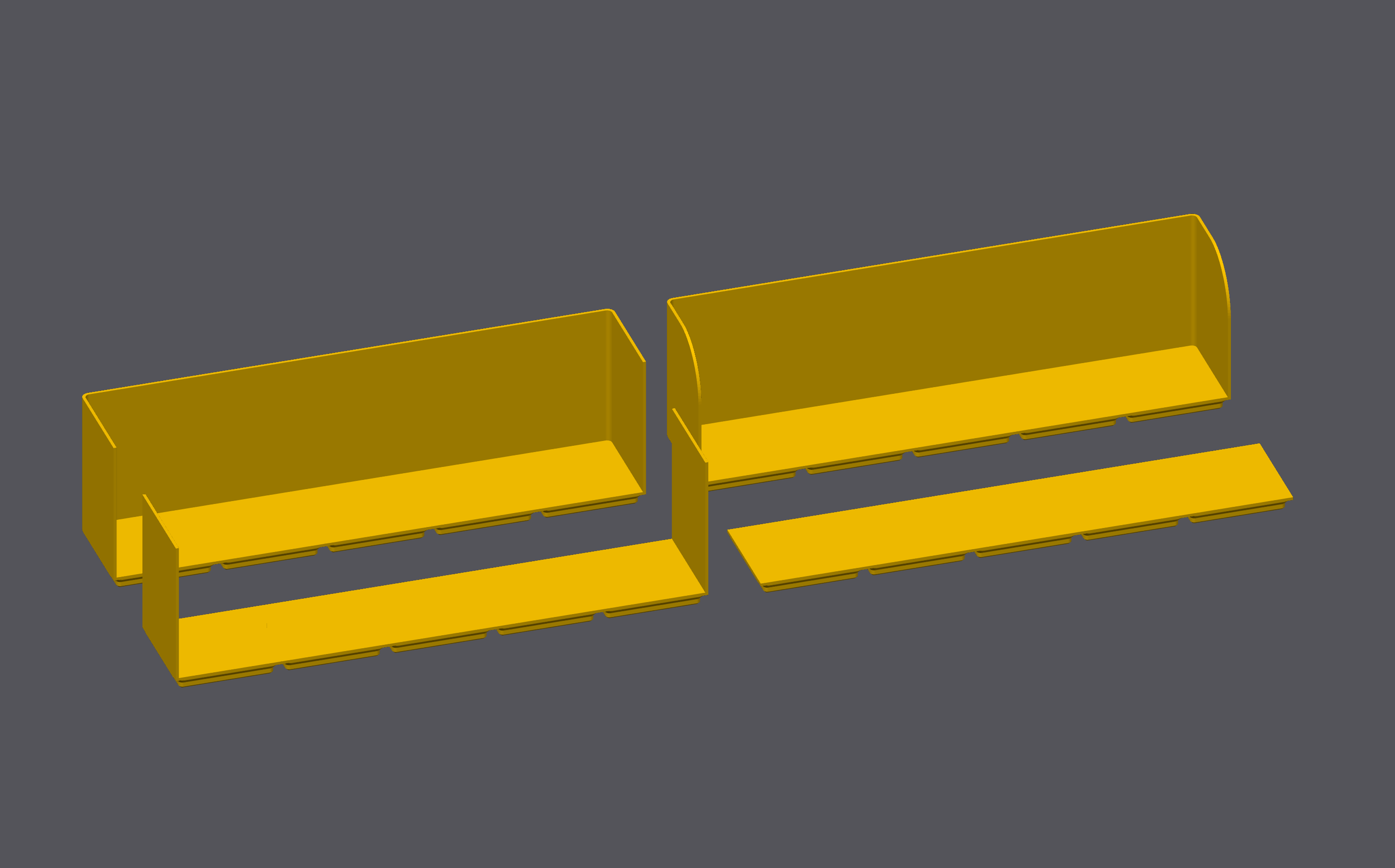 Miniatura 7 do modelo 3D Binfinity: Modular Gridfinity Bin System