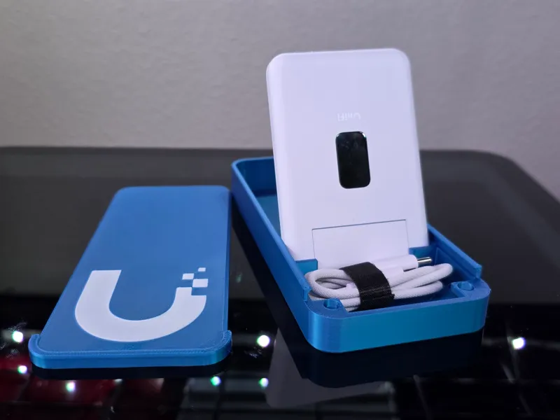 Unifi Travel Router Sliding Cover with Storage