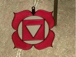 Seven Main Chakras Suncatcher (Faux Stained Glass)