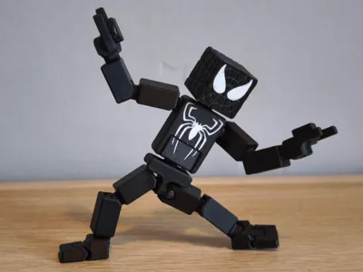 Blank Man 10.0: Black Suit Spider-Man Edition