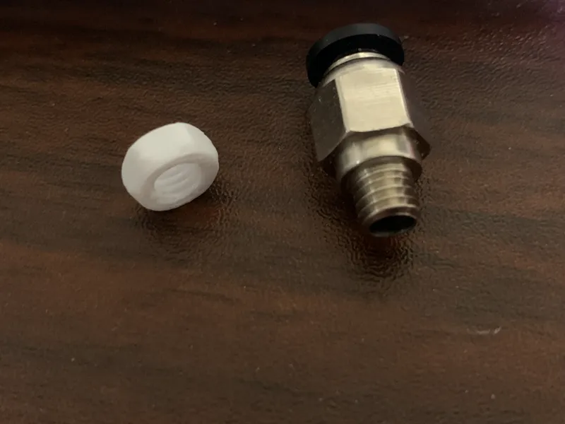PC4-M6-4MM直通式进料管快插接头适配螺母