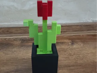 Minecraft Tulip (No Glue)