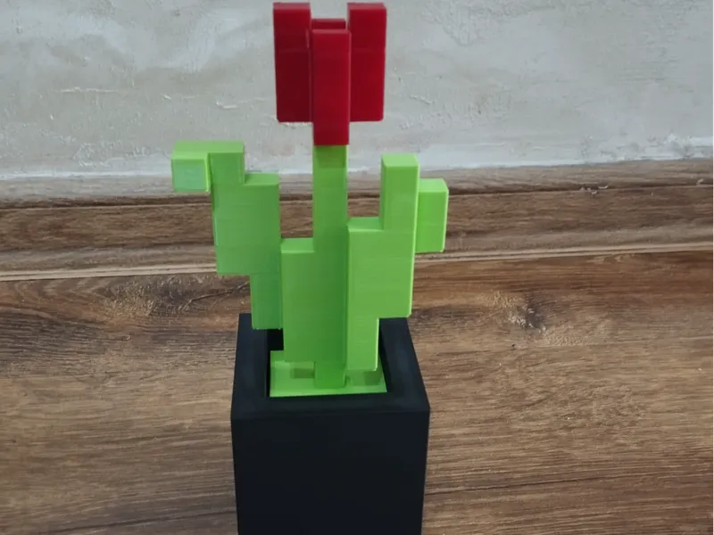 Minecraft Tulip (No Glue)