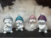 Bonhommes de neige à suspendre — photo 2