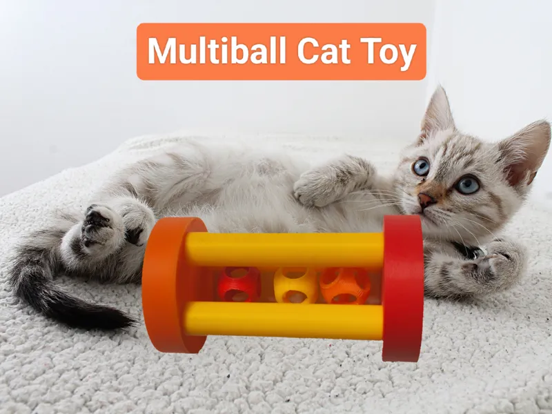 Multiball Cat Toy
