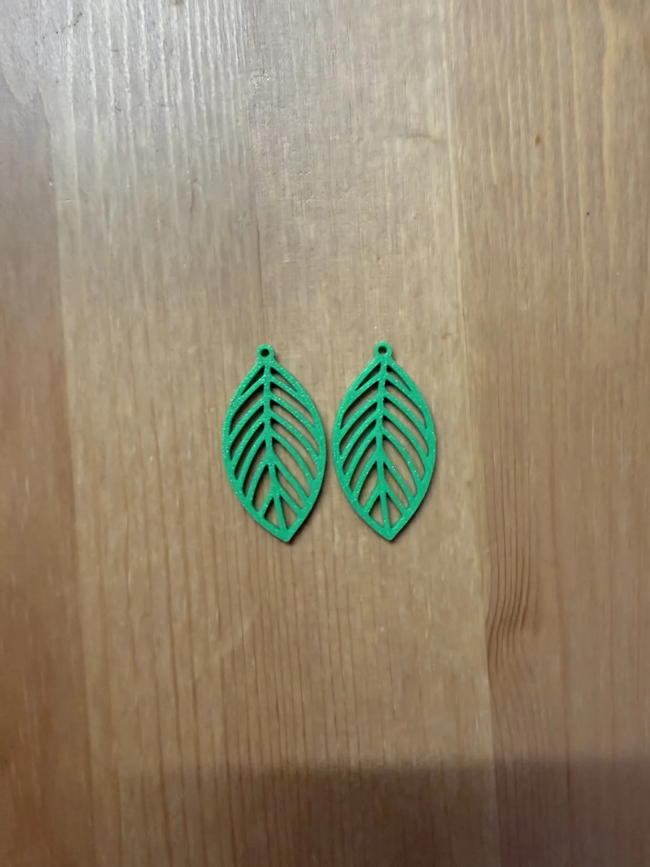 Leaf Earrings view 2