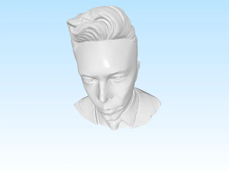 Yi Long Ma - Elon Musk doppelganger- Bust of head