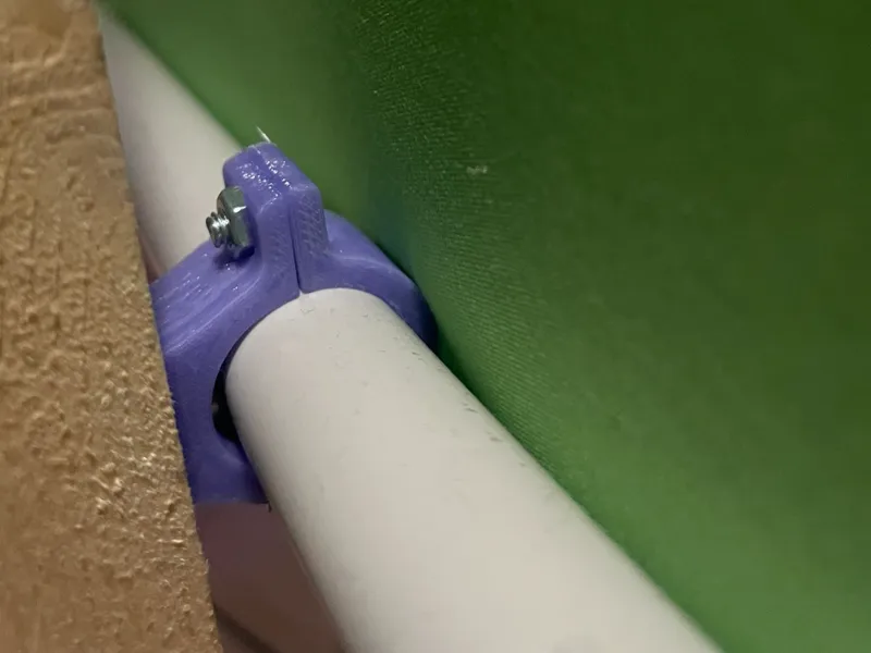 clip PVC tube pipe 20mm 