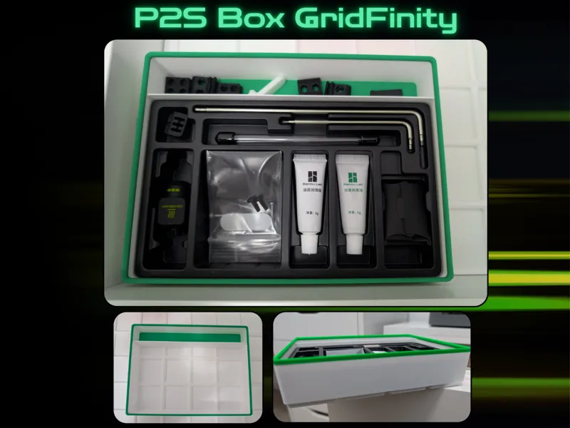 P2S ToolBox GridFinity with extra slot