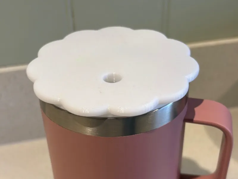 Replacement Straw lid for 20oz Yeti screw top Mug
