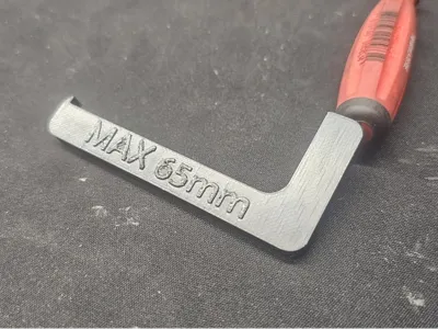 Rim max 65mm measuring tool UCI