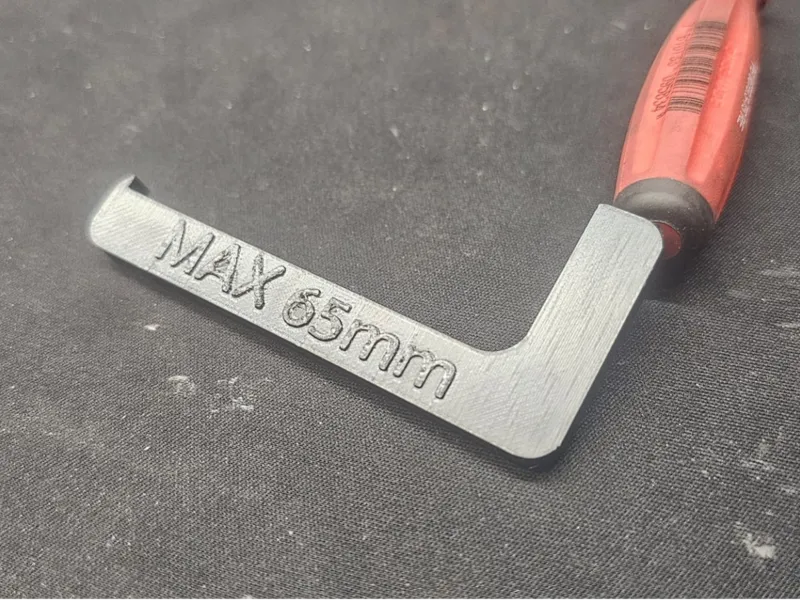 Rim max 65mm measuring tool UCI