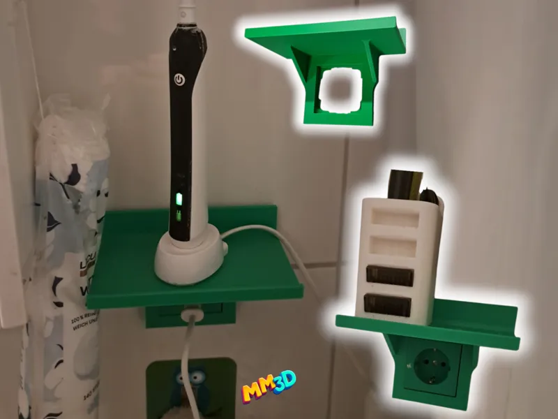 Gira 55 Outlet+Shelf 