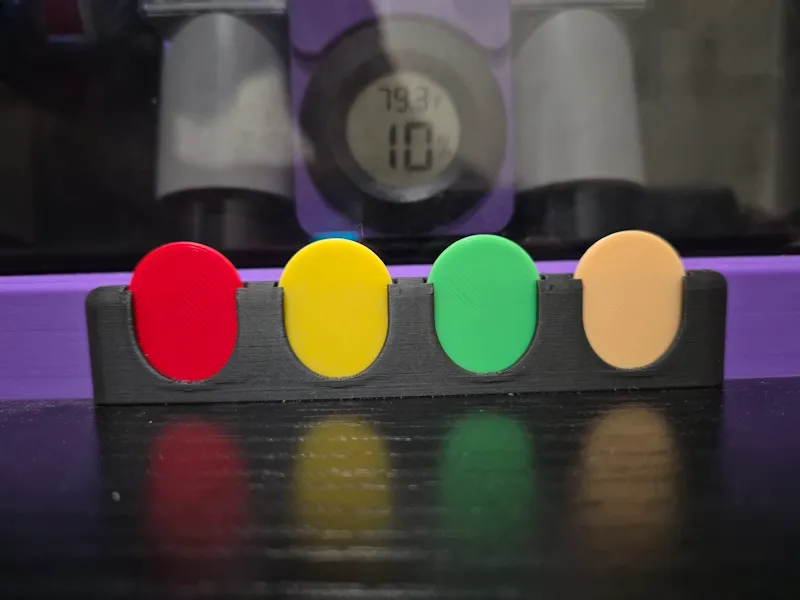 Color Chip Holder and Chips