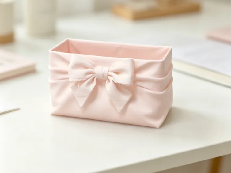Belted storage box