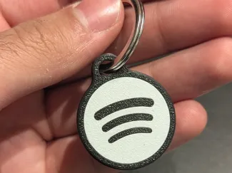 Spotify Music Launcher Keychain Instant Playlist